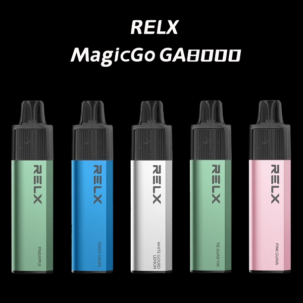 RELX GA 8000口一次性電子煙｜悅刻拋棄式8000口｜免充電